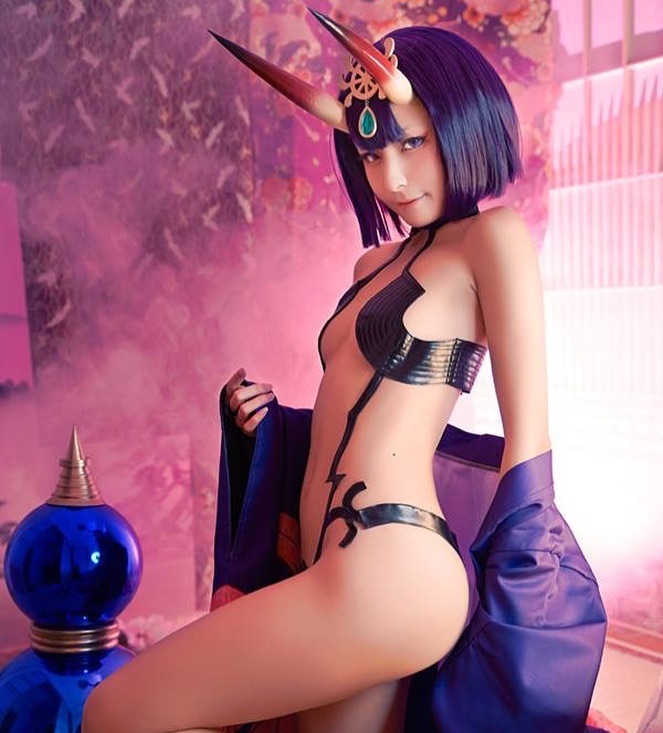 Momo Sweets lovemomosweet Horn Cosplay Breasts Tits Legs Ass