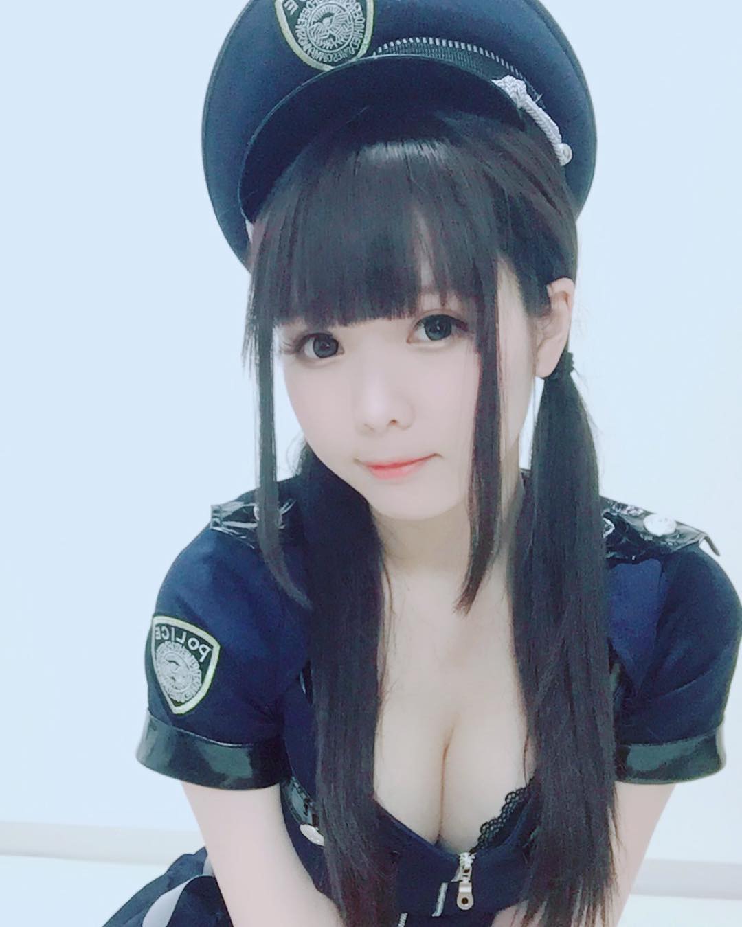 Shimo Tsuki is a Cute Police Girl with Perfect Breasts