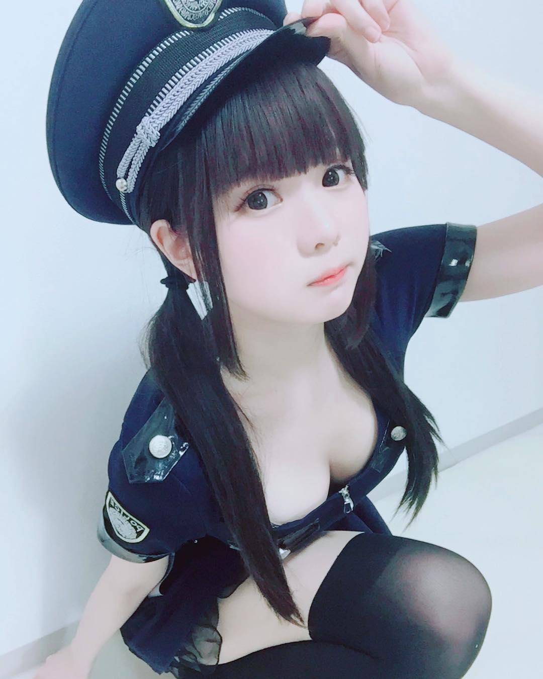 Shimo Tsuki is a Cute Police Girl with Perfect Breasts