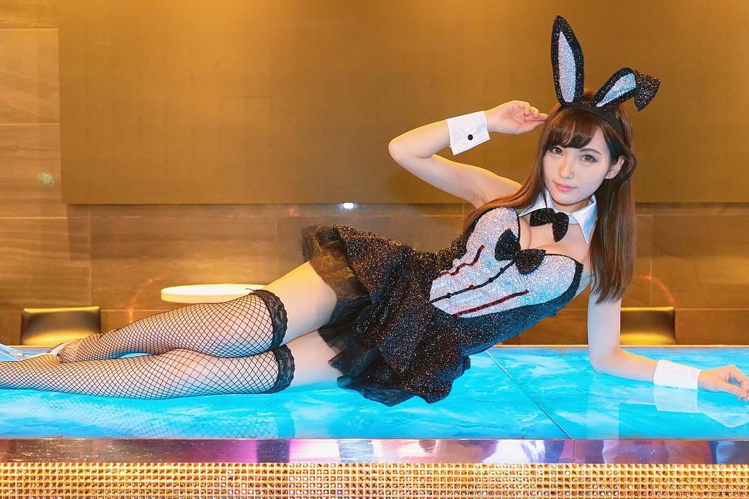 Japanese Racequeen Nana Arima Sexy Playboy Bunny