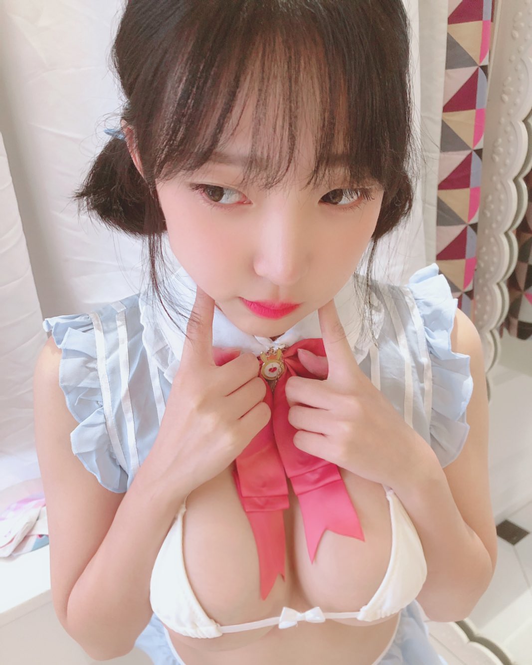 kang inkyung inkyung97 강인경 cute sexy korean girl sexy cosplay breasts tits
