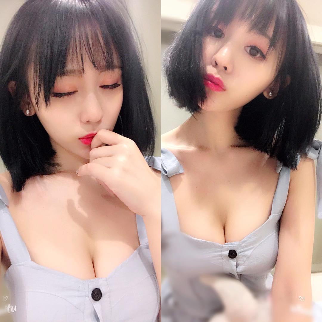 irene huang cute chinese taiwanese girl breasts tits cleavage